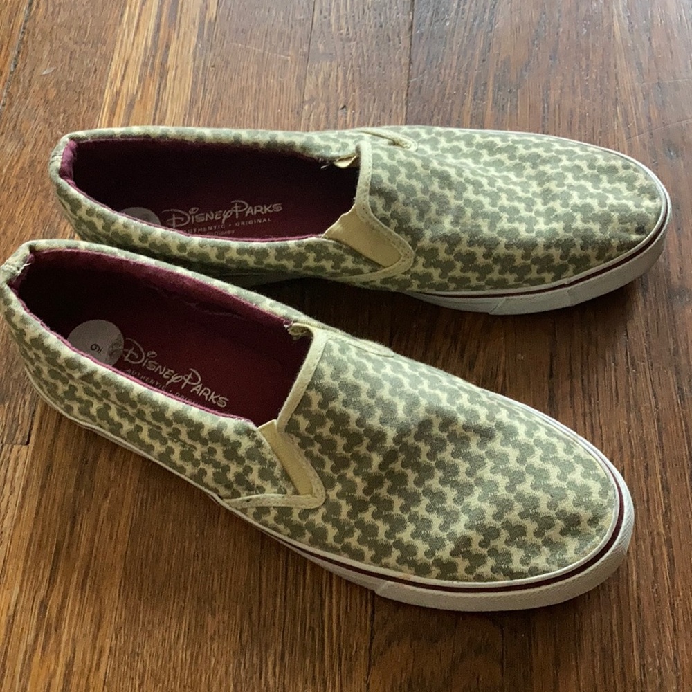 Disney Parks Double Gored Sneakers Mickey Mouse